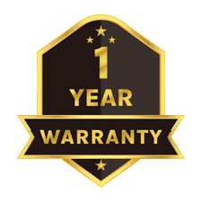 1 Year Warranty